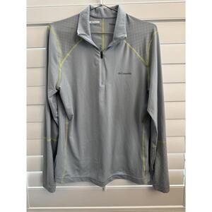 Columbia quarter zip lightweight long sleeve Omni-wick shirt size XL